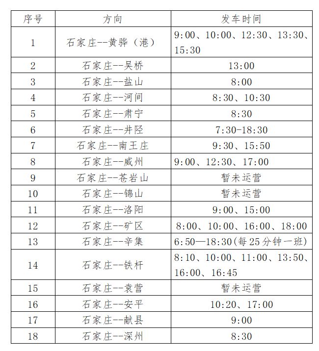白佛客運(yùn)站最新時(shí)刻表發(fā)布??