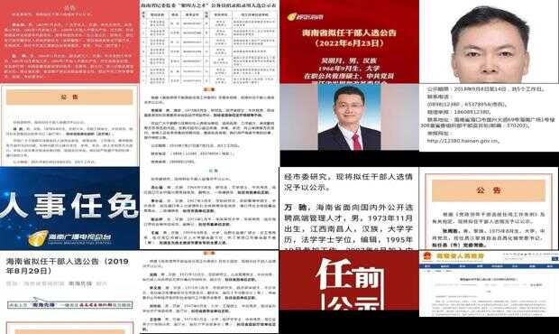 萬寧市委最新任免公示，人事變動與觀點論述的綜合解讀